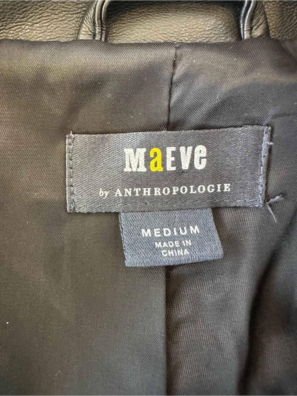 Maeve Faux Leather Femme Moto Jacket - Picture 12 of 13